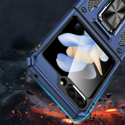 Чехол Safe Case с кольцом и защитой камеры для Samsung Galaxy Z Flip 6