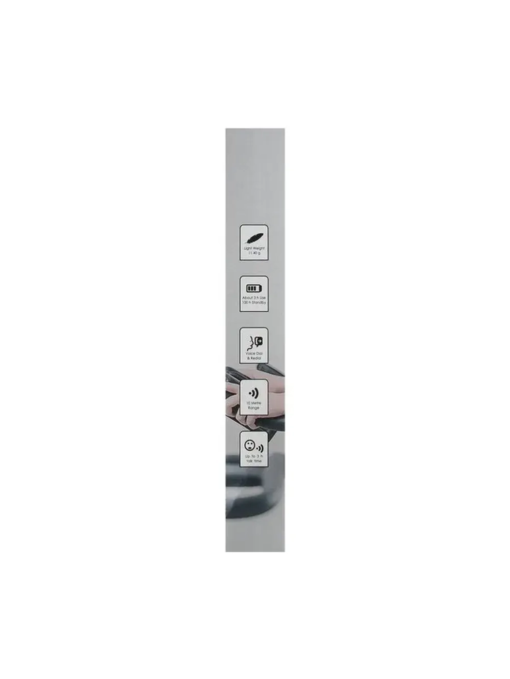 Наушники спортивные беспроводные, Luazon T11, вакуумные, Blu