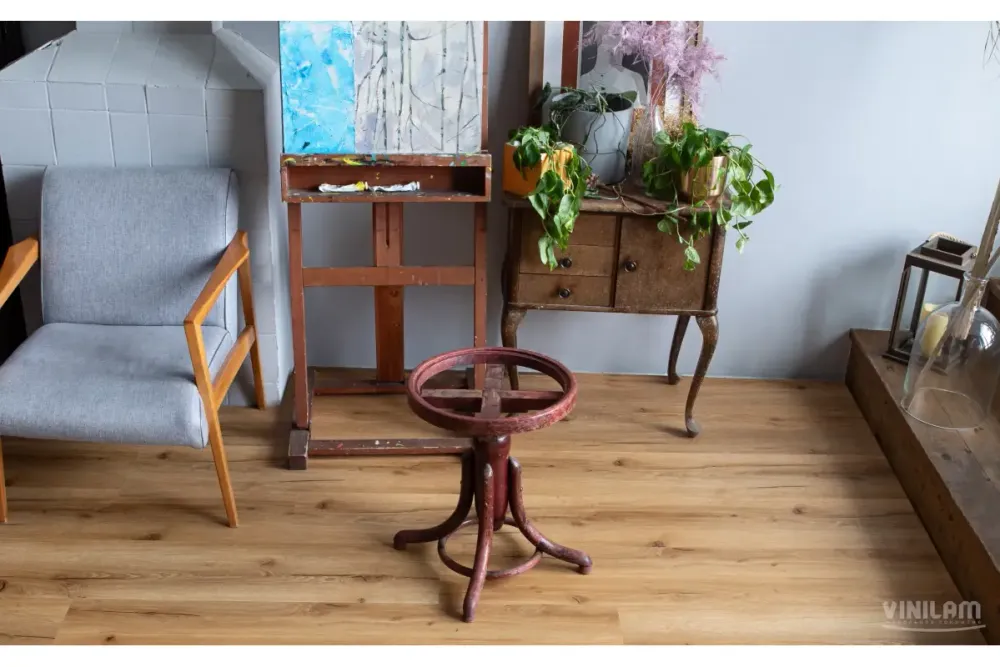 Vinilam Cork Premium WPC Дуб Мадрид, 2,196 м²