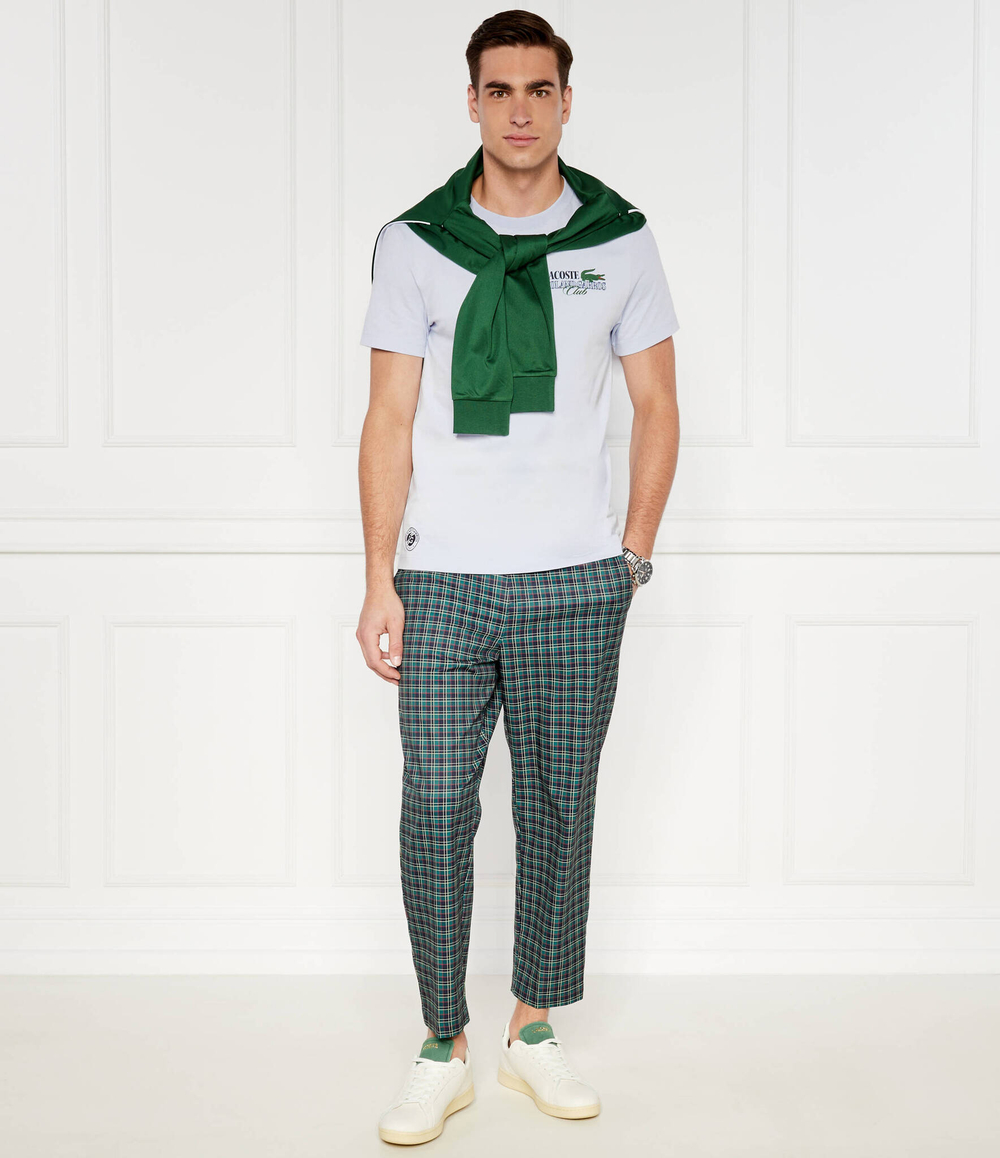 Футболка Lacoste x Roland Garros Edition Lacoste - голубой(TH7905)