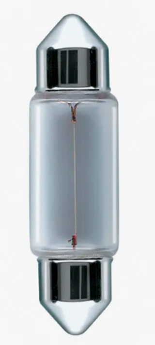 Автолампа C 12- 5W  36мм салон,номерной знак (софитка) РarusAuto 13625с36\10 (уп 10шт)