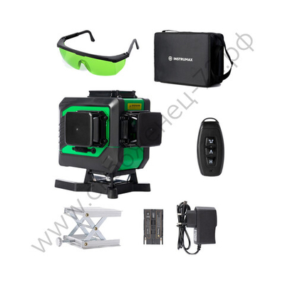 Лазерный уровень INSTRUMAX GREENLINER 3-360/B SET