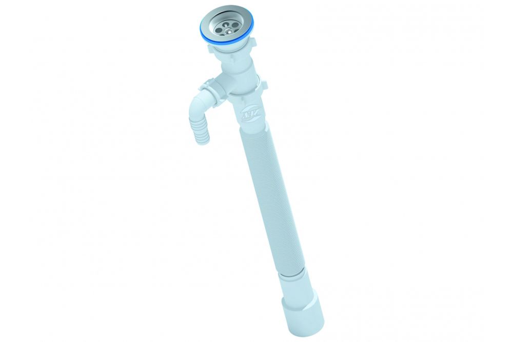 Сифон АНИ гофрасифон 1 1/2 удлиненный с носиком G-118 НОВИНКА