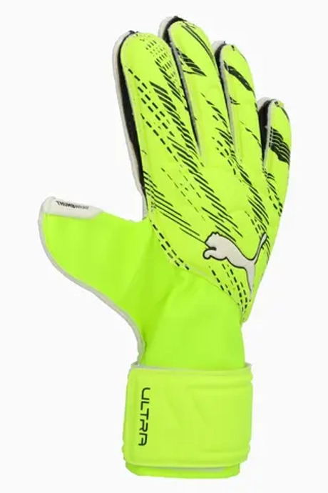 Вратарские перчатки Puma Ultra Match Protect RC - зеленый