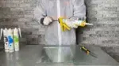 Герметик силиконовый санитарный KRONbuild прозрачный 280 мл