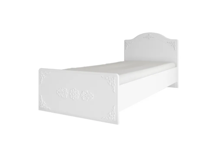 Кровать КРД 900.1 KI-KI Белый 900 900*2000