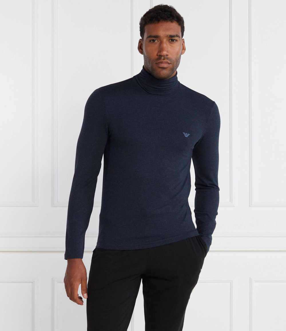 Лонгслив Emporio Armani - темно-синий(112066 3F584)