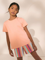 Футболка для девочки Next AH9-539, Персиковый