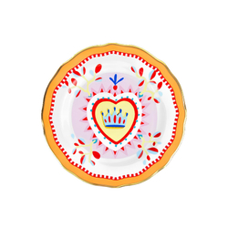 BACI MILANO Тарелка пирожковая Сердце