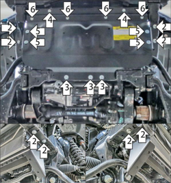 Защита радиатора для Oting Paladin 2023- Motodor.78607