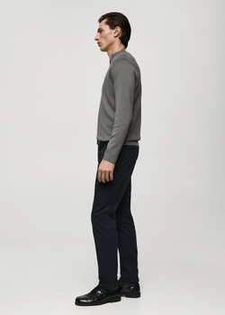 Брюки чинос Barna slim fit из саржи