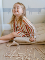 Платье трапеция Mjölk Полоска, с длинным рукавом, уценка