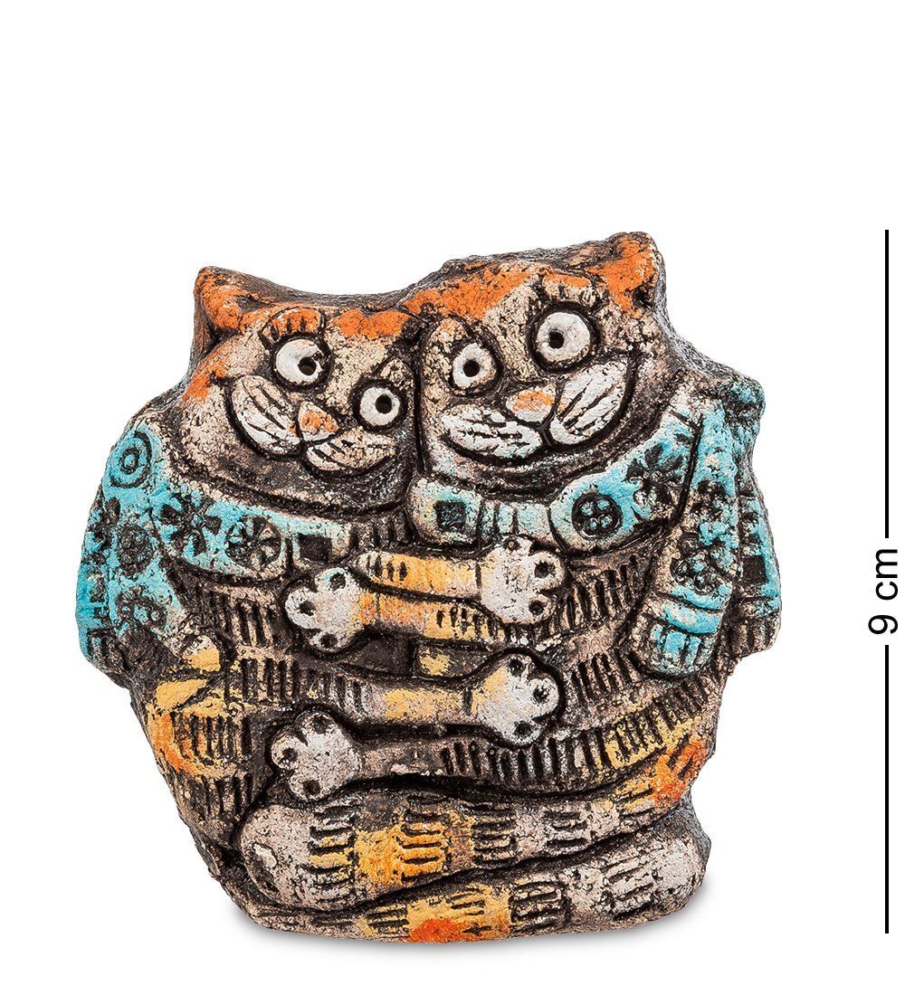 KK-327 Фигурка «Коты Вечная весна» шамот