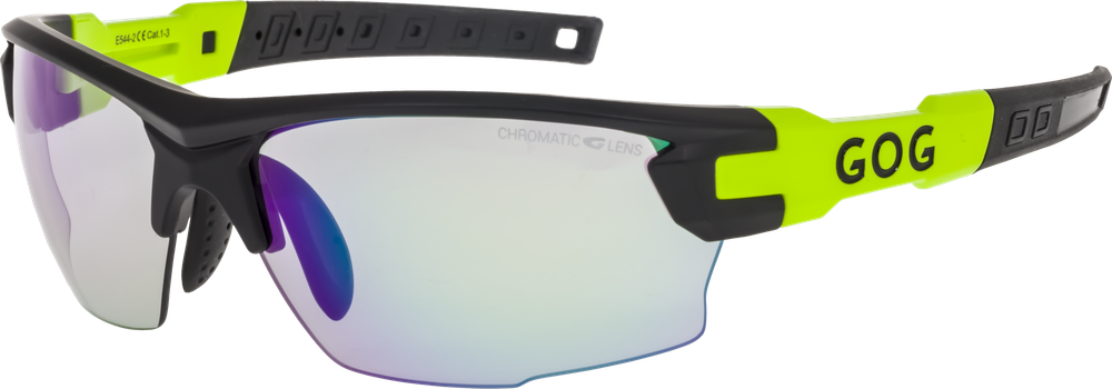 Спортивные очки GOG Steno C / Matt Black-Green / Photochromic Green Lens