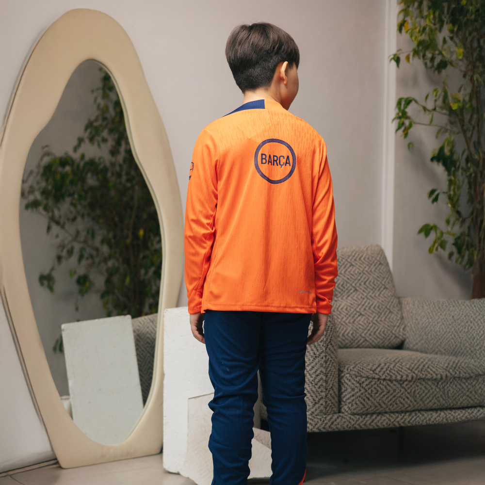 Барселона / Детский трен.костюм / Оранжевый