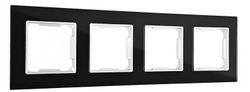 Рамка на 4 поста Arte Milano am-503.02 503.02-4.black