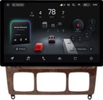 Магнитола для Mercedes-Benz S W220 1998-2005 (рамка дерево) - Teyes CC4-PRO монитор 13" 2K QLED на Android 13, Snapdragon 778G, 8+128, AI, CarPlay, DSP, 4G SIM-слот