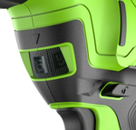 Пистолет для герметика аккумуляторный GREENWORKS G24CAU 24V, макс 310 мл, АКБ 2Ач и ЗУ 3501707UA