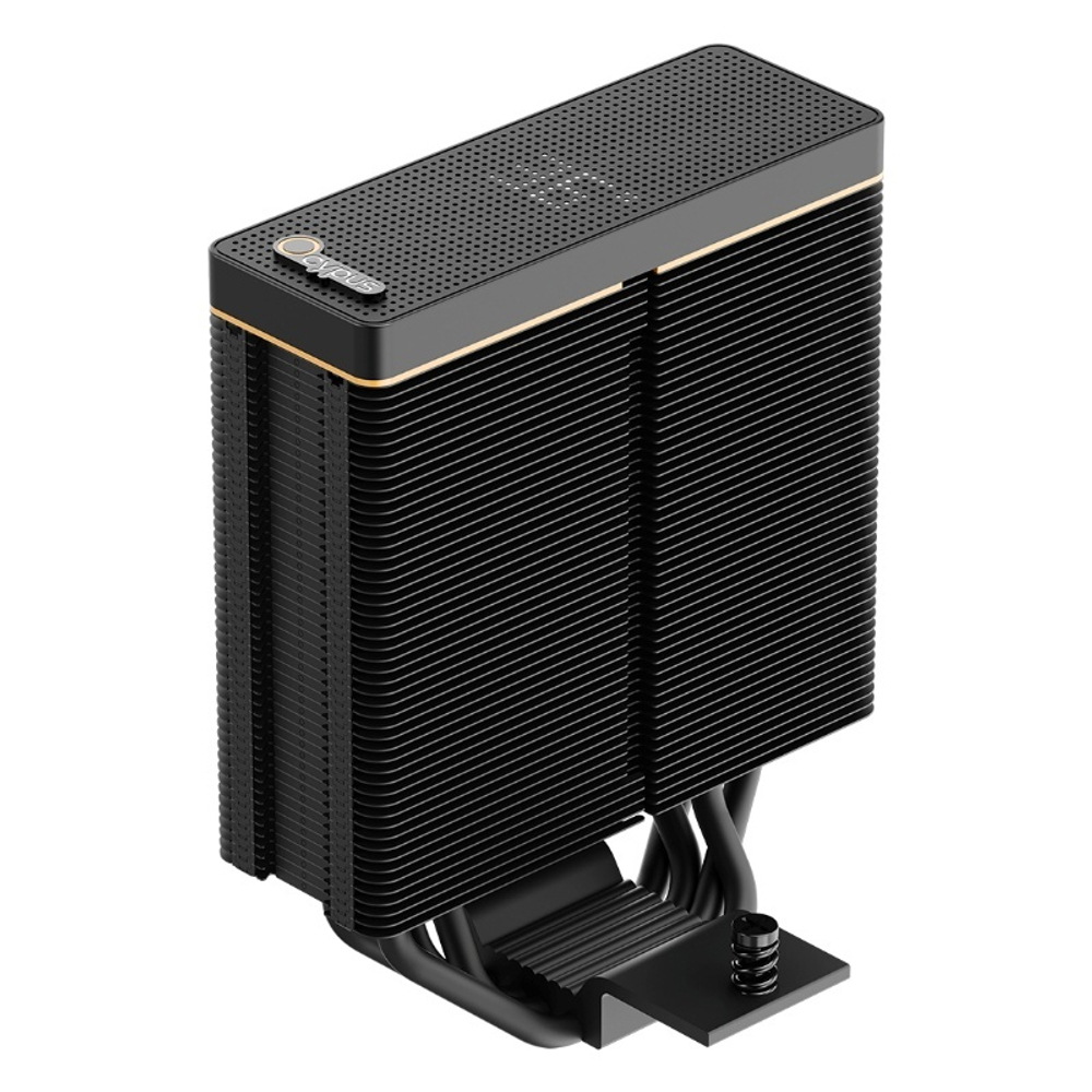 Кулер для процессора Ocypus Iota A40 BK, 120mm FAN, Display Panel, 4 PIPES, 4-PIN PWM, 500-2000 RPM, 29DBA