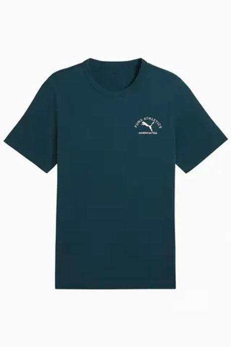 Футболка Puma Class Graphic Tee - зеленый