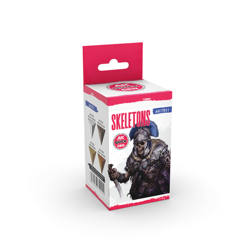 Набор акриловых красок AK Interactive - Skeletons - QUICK GEN Set