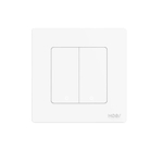 Умный одноклавишный WiFi выключатель MOES 10A/2200Вт, Белый (Работает с Алисой, SmartLife, Tuya)
