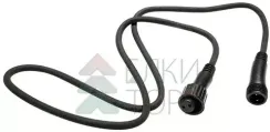 Удлинитель 1 м. для гирлянд системы Sealed 220V., каучук черный, Beauty Led (LLS11-1M)
