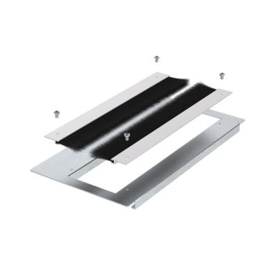 Пластина для глубины 600, с щеткой