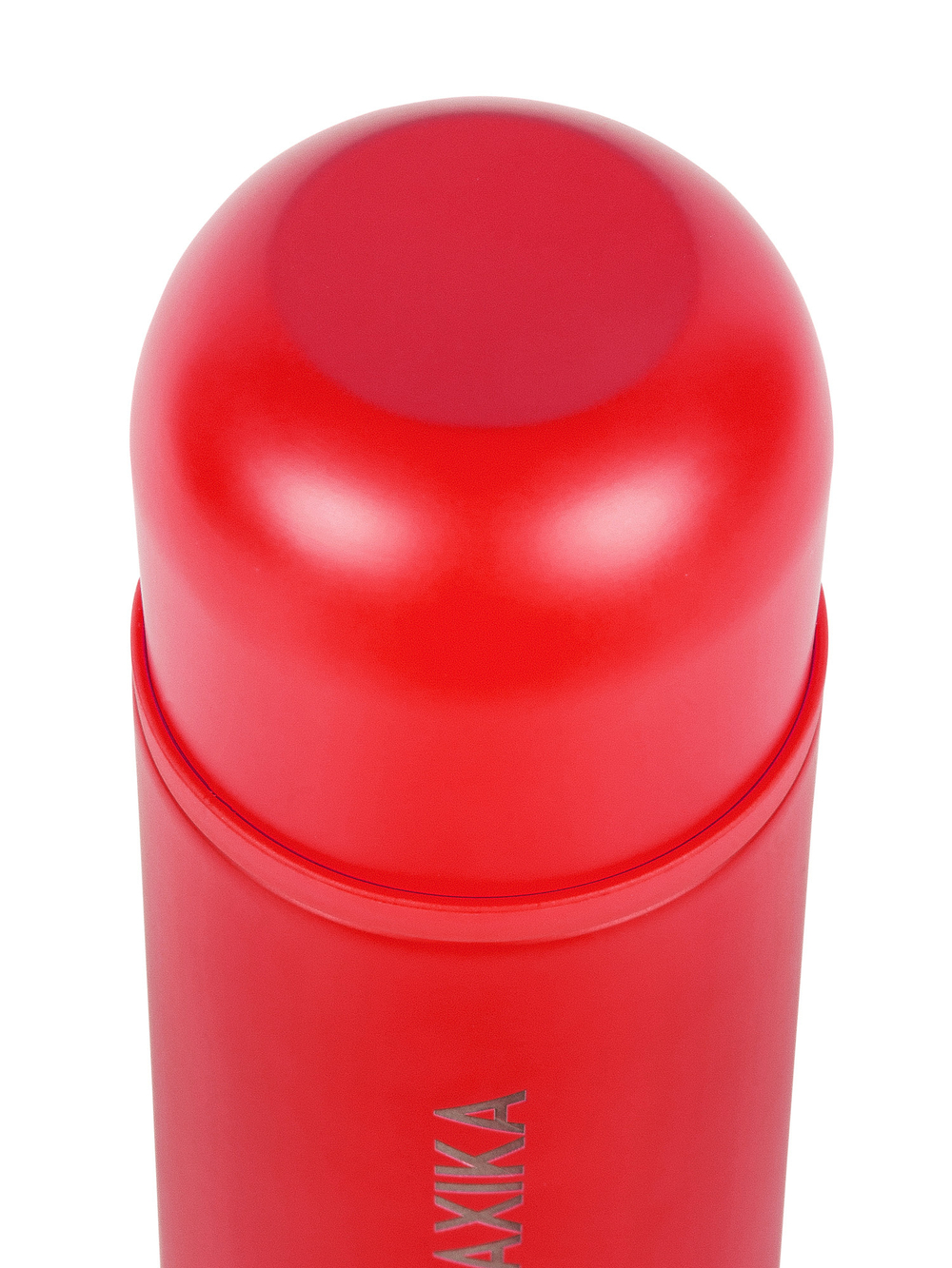 Термос Relaxika 101 (0,35 литра), красный (стикерпак "Альпинизм")