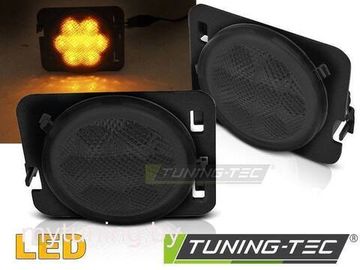 Повторители указателей поворота для Jeep Wrangler JK (07-18) LED темные