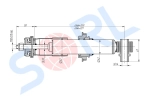Амортизатор кабины 221/339, I/O, 12x50/14x67 VOLVO (CB0040) SORL