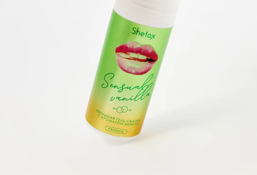 Интимная гель-смазка Shefox Premium «Чувственная ваниль» - 50 мл.
