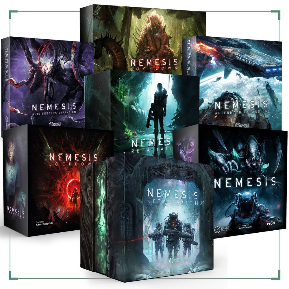 [Предзаказ] Nemesis Trilogy Pledge (with miniatures)