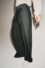 Брюки с широкими штанинами из коллекции ZW - ZARA