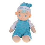 Пупс "мальчик в шапке" в упаковке 18х40х28см. (Hand)