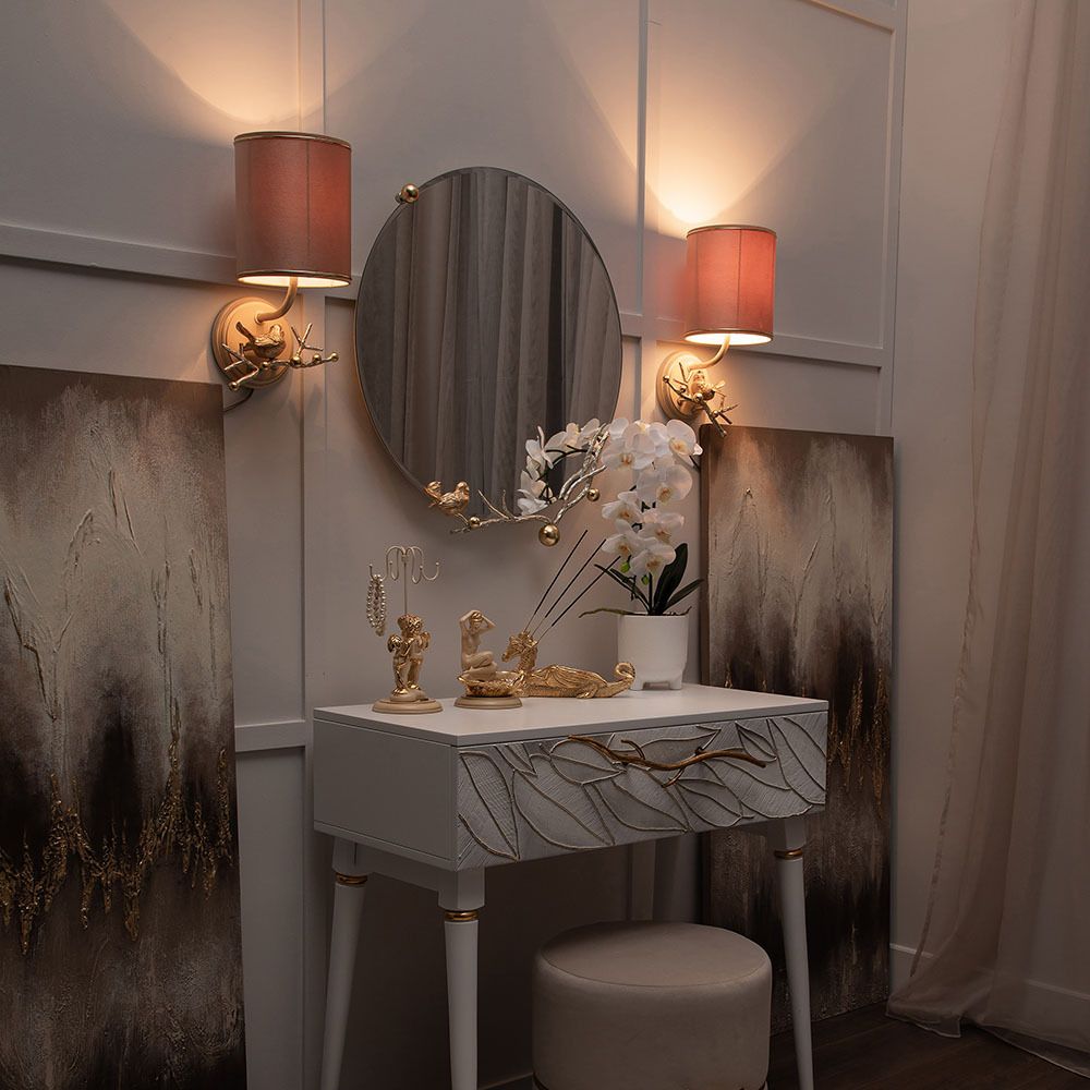 Бра настенный светильник Терра Айвори правое