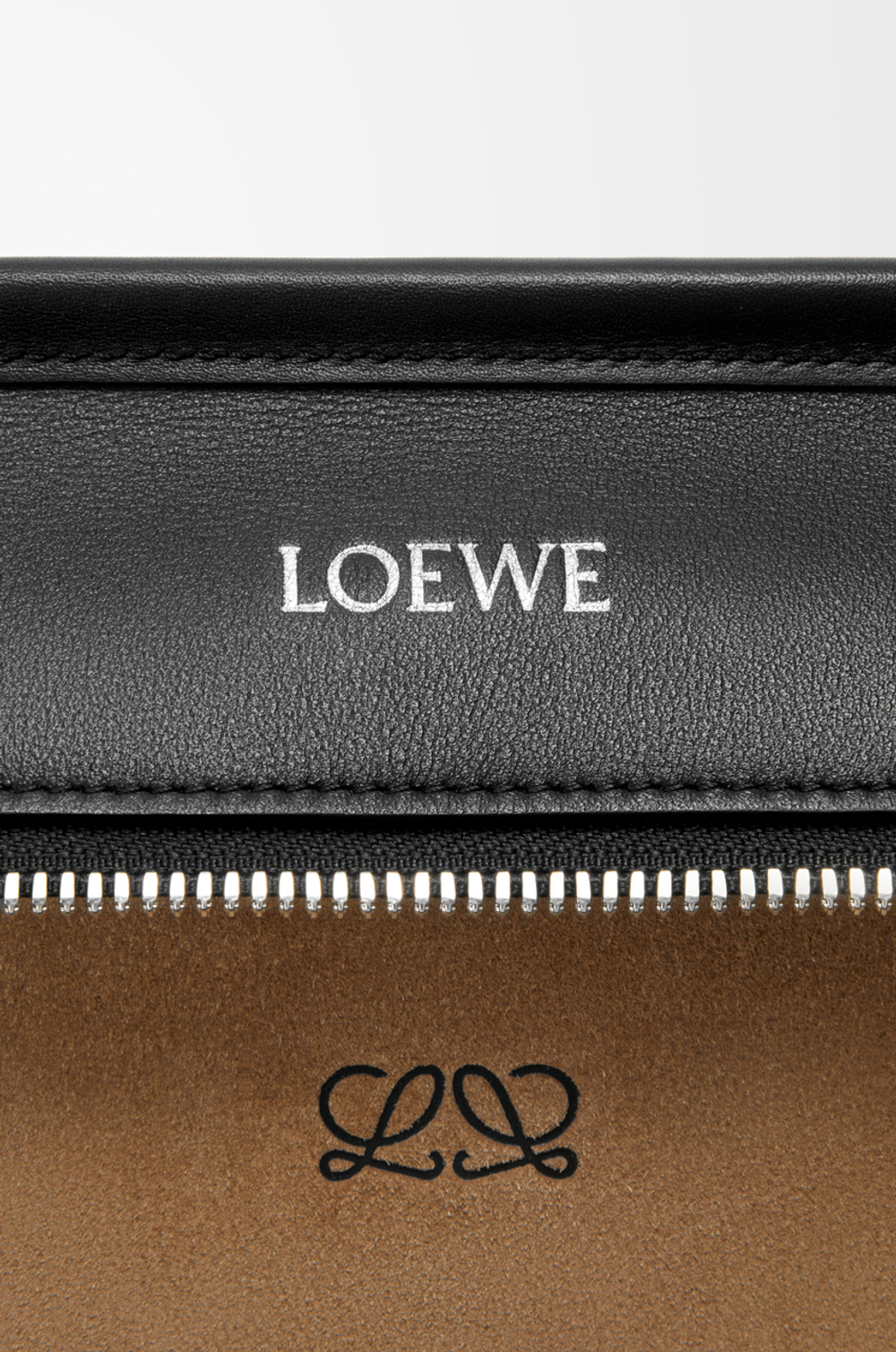 Loewe Большая сумка Amazona 180 из мягкой телячьей кожи, черный