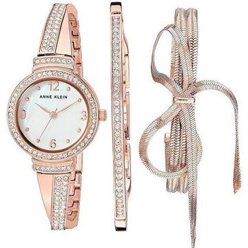 Женские часы Anne Klein AK/3256RGST (В наборе)