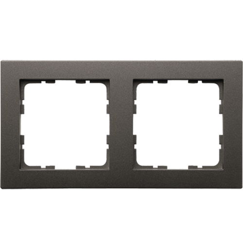 Рамка G-Classic 2-постовая, цвет Мокко