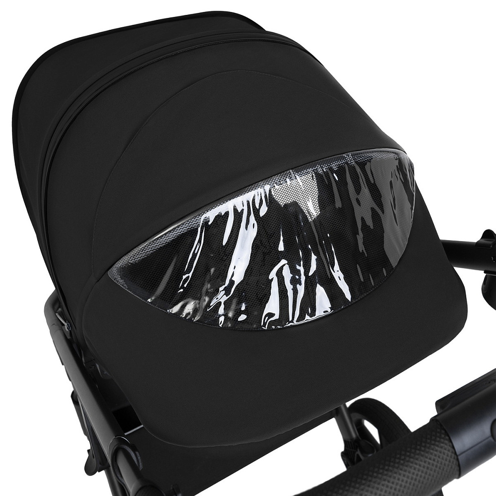 Коляска 4 в 1 Sweet Baby SBL Dolce + автокресло Elegante Plus с базой i-Size ISOFIX DK780 Black