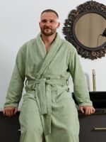 Халат мужской Комфорт-4 Виотекс СВ.- ОЛИВКОВЫЙ