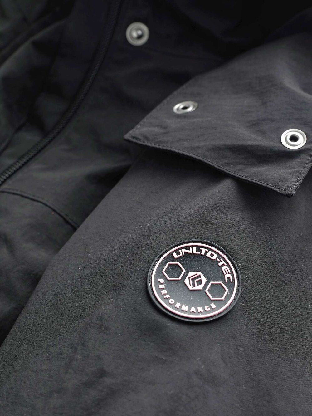 Куртка непромокаемая с капюшоном для девочки Next T78-025, Черный