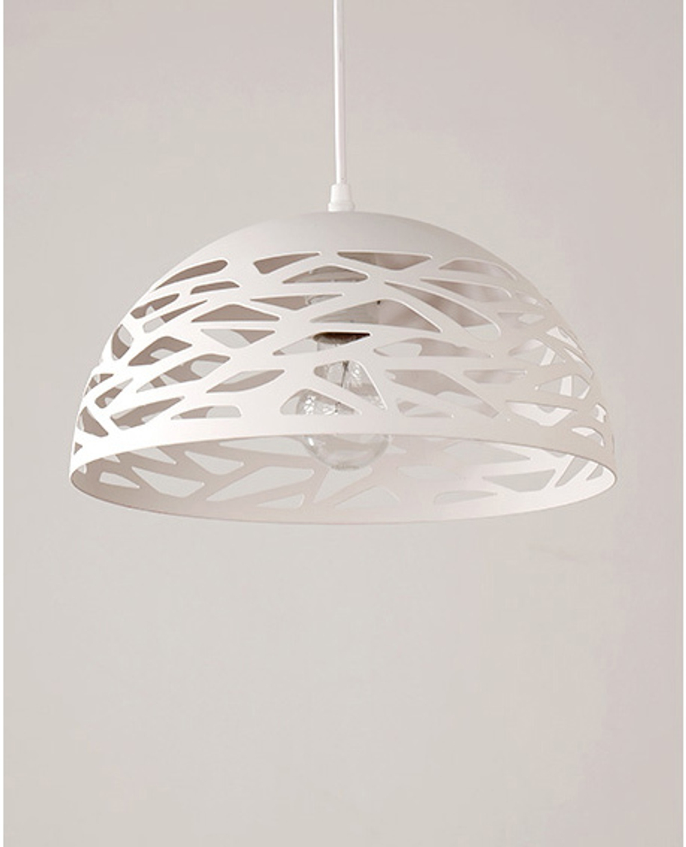 Pendant design lamp Kelly Cluster by Studio Italia Design (White/hemisphere)