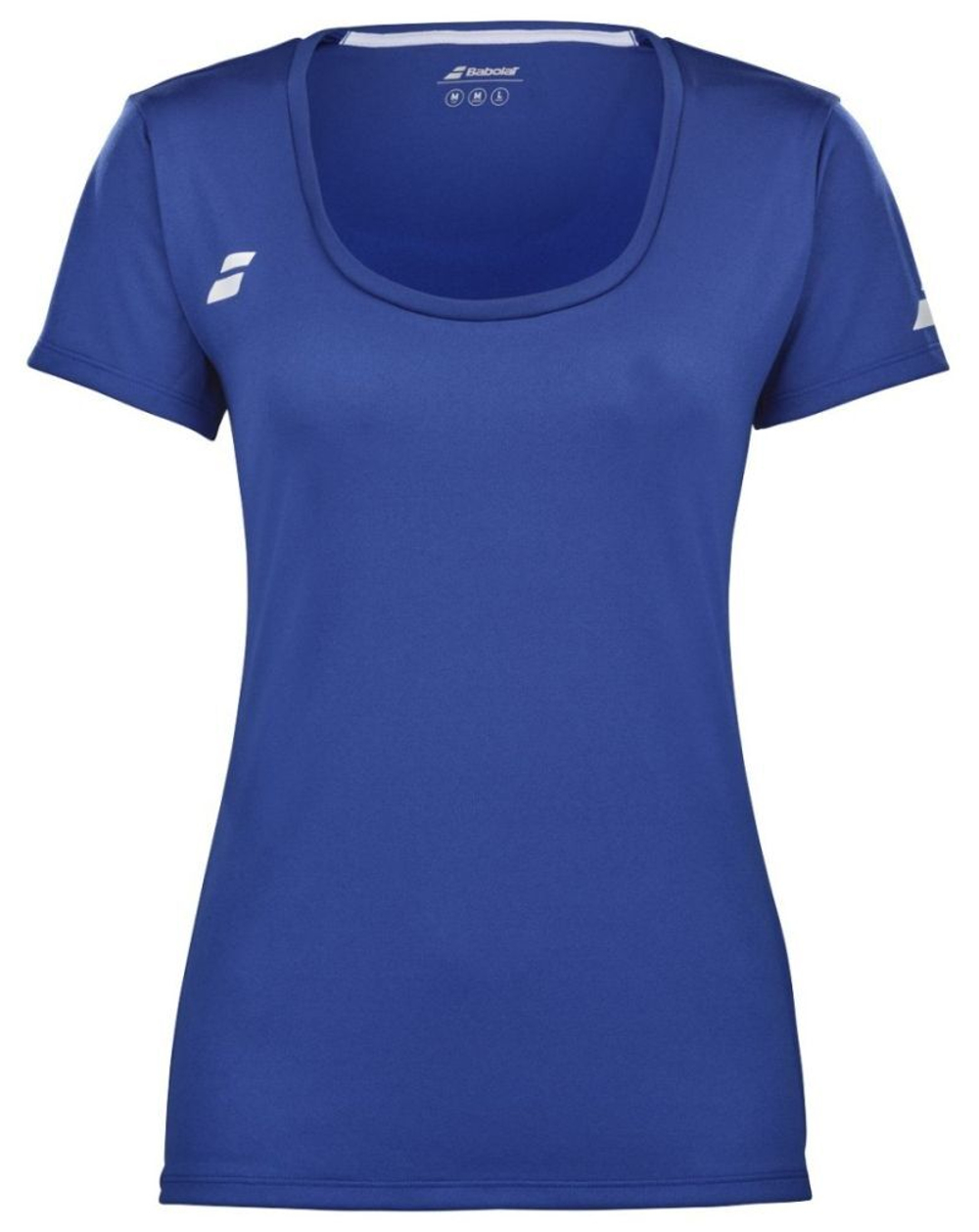 Женская теннисная футболка Babolat Play Cap Sleeve Top Women - небесный