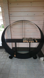 Уличная дровница VALDAI (UFIRE) W-02(100)