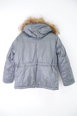 Куртка Ti-Max зимняя серая на 9 лет, новая