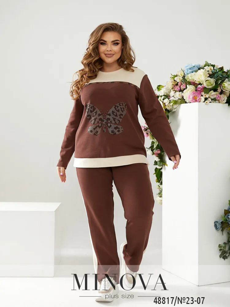 Костюм 23-07-Шоколадный Minova