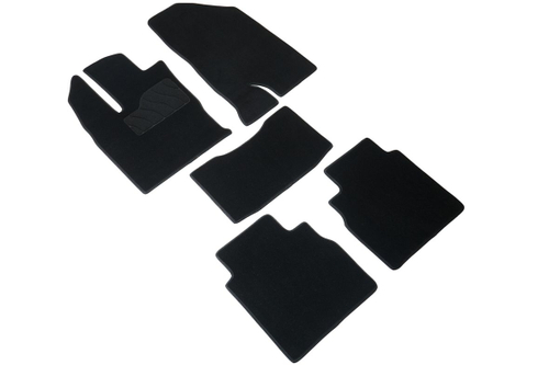 Ворсовые коврики LUX для Haval F7 (new) 4WD 2024-н.в. Seintex.317014