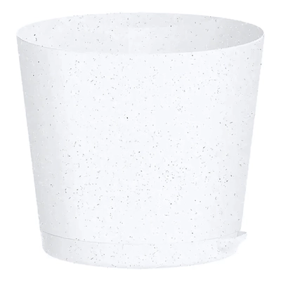 Горшок для цветов Oregano D160 мм, 2л с прикорневым поливом (мраморный)