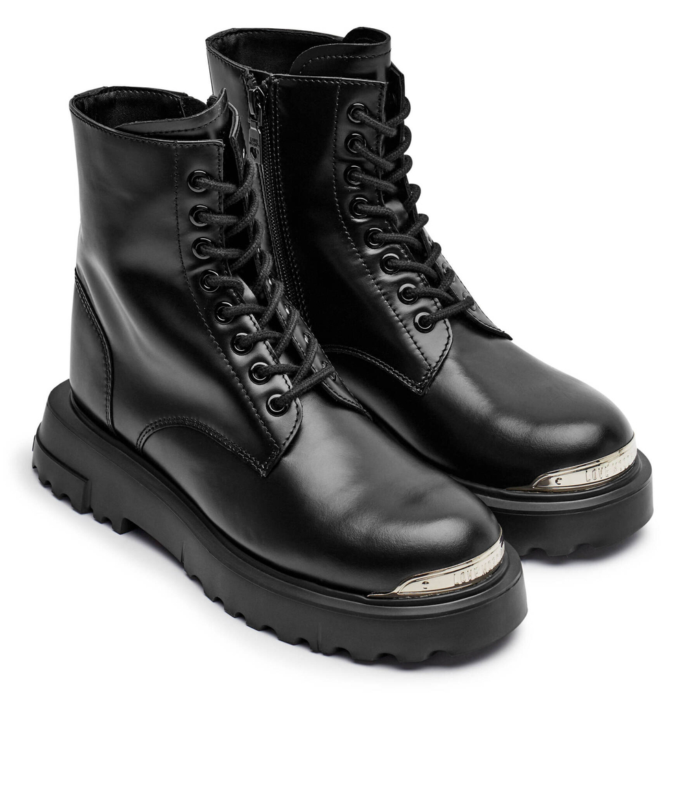 Кожаные ботильоны Love Moschino - черный(JA24124G1LIA0)